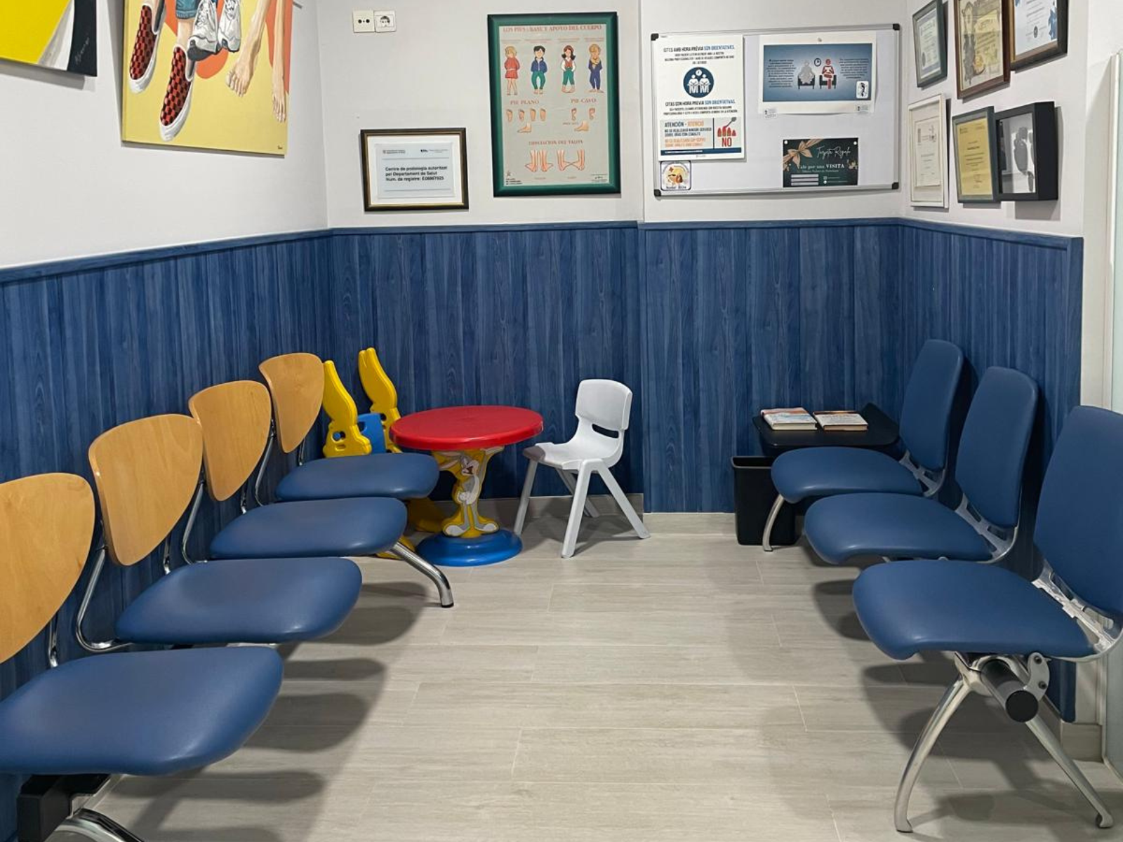 Sala de Espera Podología